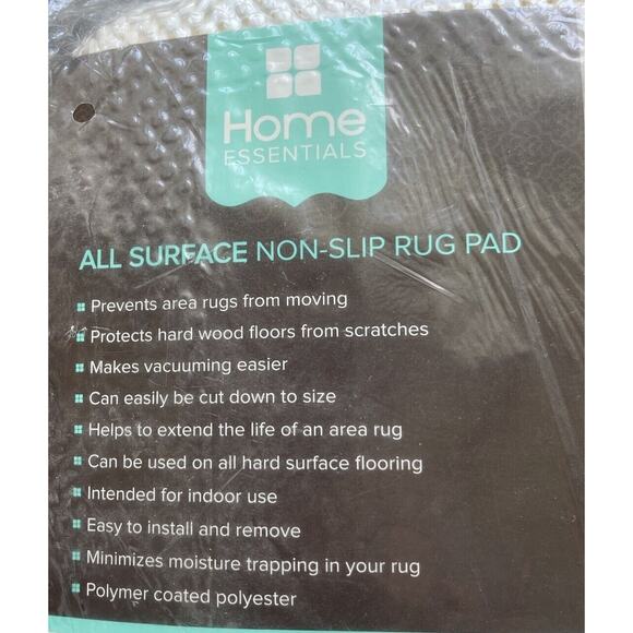 Non Slip Rug Pad All Surface 4'x6' Home Essentials Home Decor New - Picture 9 of 10
